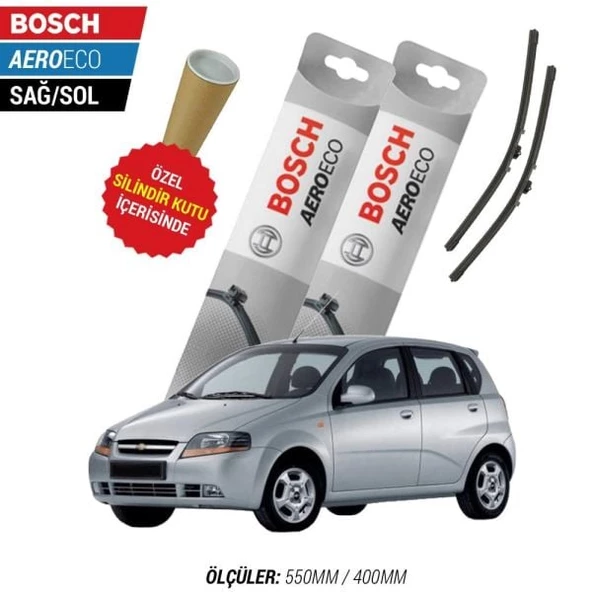 Chevrolet Kalos 2005  Silecek Takımı Bosch Aeroeco ürün görseli