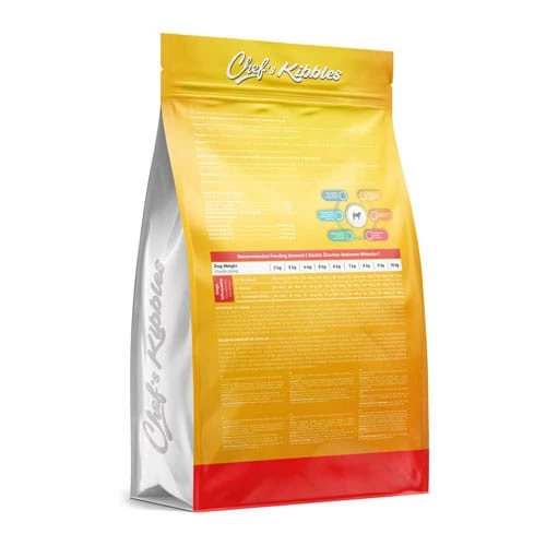Chefs Kibbles 9KG  2+1 Paket  Mini ve Küçük Irk Köpek Maması Kuzu Etli Pirinçli - 4