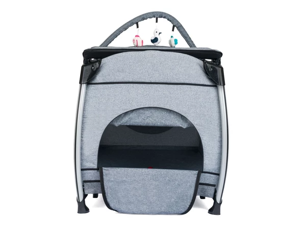 Comfymax Power Park Yatak Oyun Parkı 70x110 - Steel Grey - 3