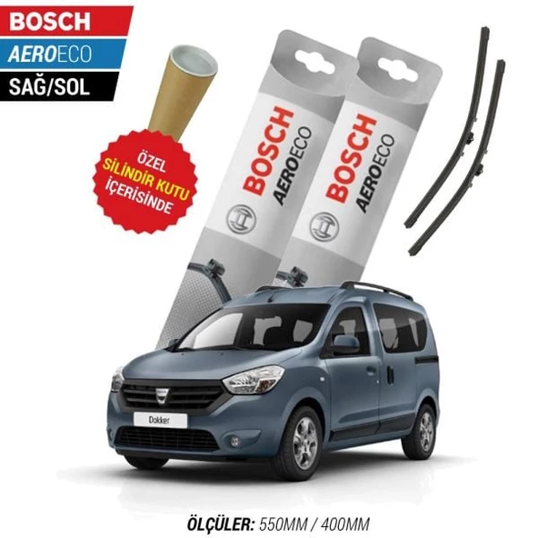 Dacia Dokker 2013  Silecek Takımı Bosch Aeroeco ürün görseli