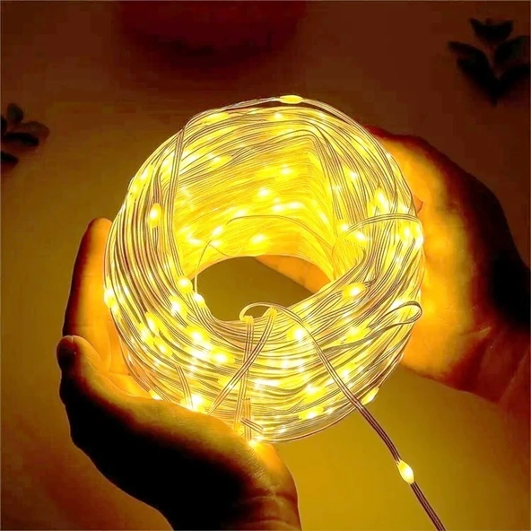 VIP CURTAIN LAMP IP64 10 DALLI 2.60X2 METRE DIŞ MEKAN SALKIM LED IŞIK GÜN IŞIĞI DÖKME LED KUMANDALI