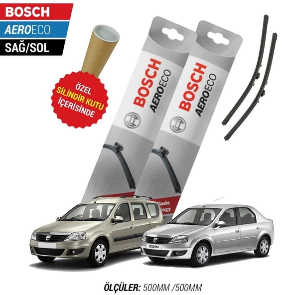 Dacia Logan 2010  Silecek Takımı Bosch Aeroeco ürün görseli
