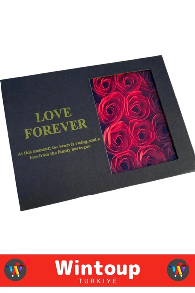 Premium Seri Anne Arkadaş Sevgiliye Hediye Kırmızı Güllü Özel Kutulu İSTİRİDYE İNCİ KOLYE SETİ - 3
