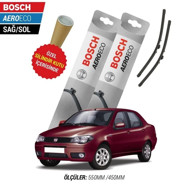 Fiat Albea 2005  Silecek Takımı Bosch Aeroeco - 1