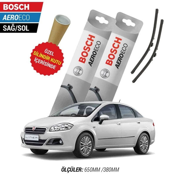 Fiat Linea 2010  Silecek Takımı Bosch Aeroeco