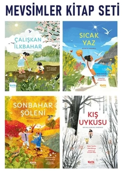 Çocuklar için Mevsimler Kitap Seti