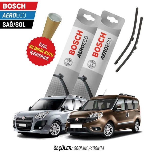 Fiat Doblo 2021  Silecek Takımı Bosch Aeroeco