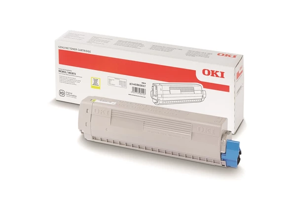 OKI 45862837 SARI TONER / MC853 / MC873/ MC883 7.300 SAYFA - 5