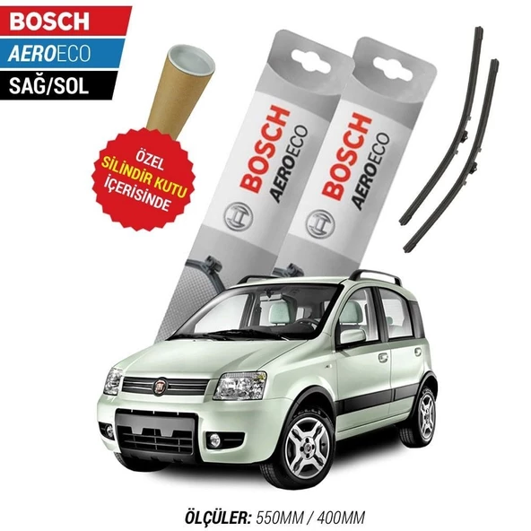 Fiat Panda 2010  Silecek Takımı Bosch Aeroeco