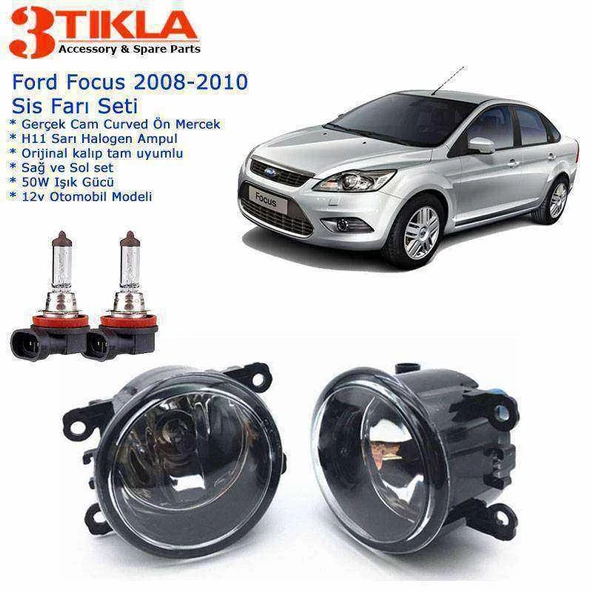 Focus II 2010 Sis Farı Set  Oem:  8200074008