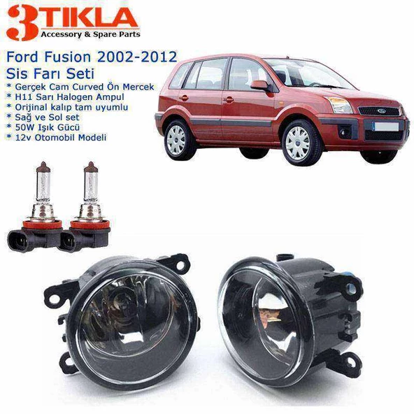 Fusion 2011 Sis Farı Set  Oem:  8200074008