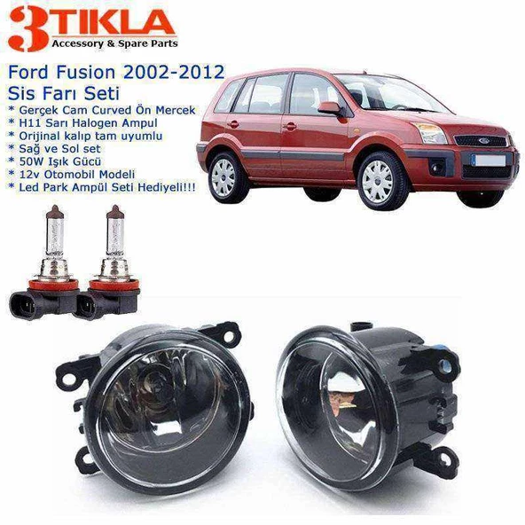 Fusion 2004 Sis Farı Set  Oem:  8200074008