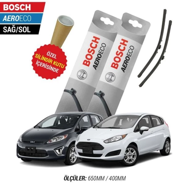 Ford Fiesta  2013  Silecek Takımı Bosch Aeroeco