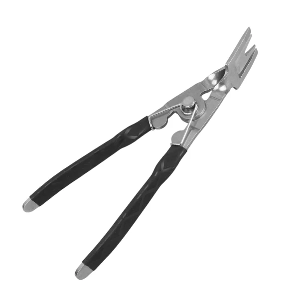 CARSTAR Q1 ARABA FAR TAMİR PENSESİ İÇ KLİPS KAUÇUK YÜZÜK ÇIKARMA PENSESİ PASLANMAZ ÇELİK (85X230MM) - 2