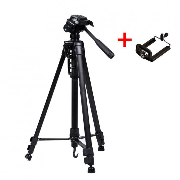 Czp 157cm Profesyonel DSLR ve Cep Telefonu Tripodu - 1