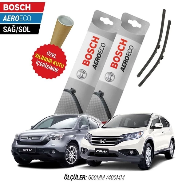 Honda CR-V 2015  Silecek Takımı Bosch Aeroeco - Resim 3
