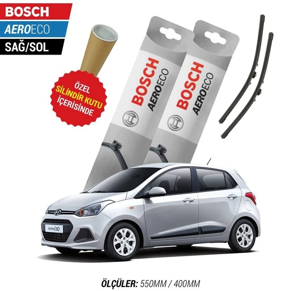 Hyundai i10 2013  Silecek Takımı Bosch Aeroeco - Resim 3