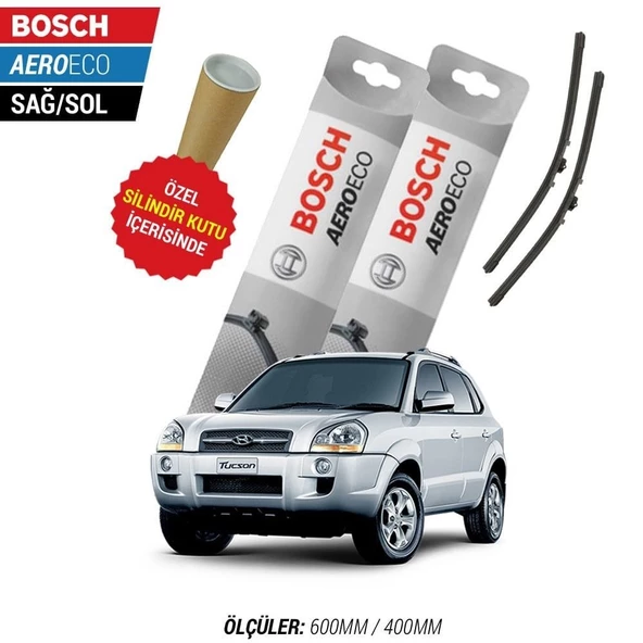 Hyundai Tucson 2005  Silecek Takımı Bosch Aeroeco - Resim 3