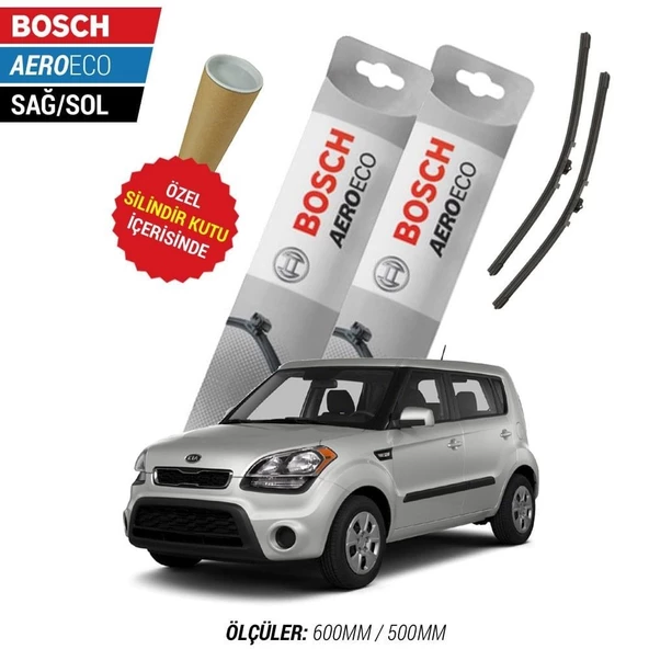 Kia Soul  2015  Silecek Takımı Bosch Aeroeco - Resim 3