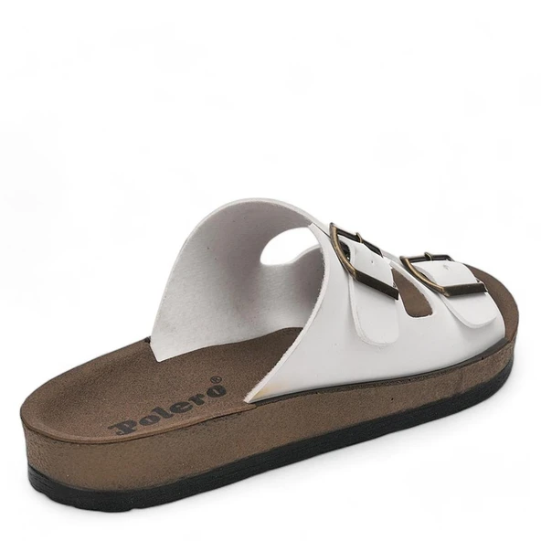 Moda Ayakkabı 27-48 Bej-Byz Kadın Terlik Ayakkabı - 9