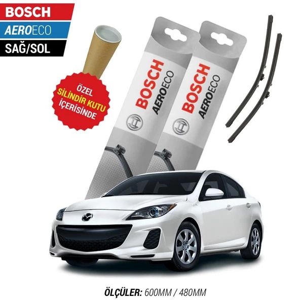 Mazda 6 2008  Silecek Takımı Bosch Aeroeco ürün görseli