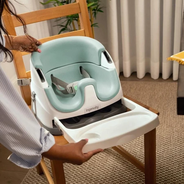 Ingenuity Baby Base Portatif Mama Sandalyesi Mist - 4