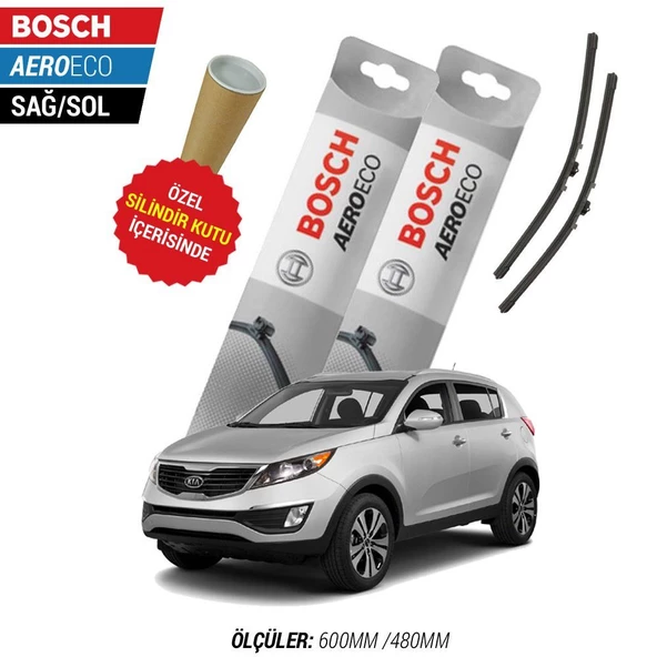 Kia Sportage 2012  Silecek Takımı Bosch Aeroeco - Resim 3