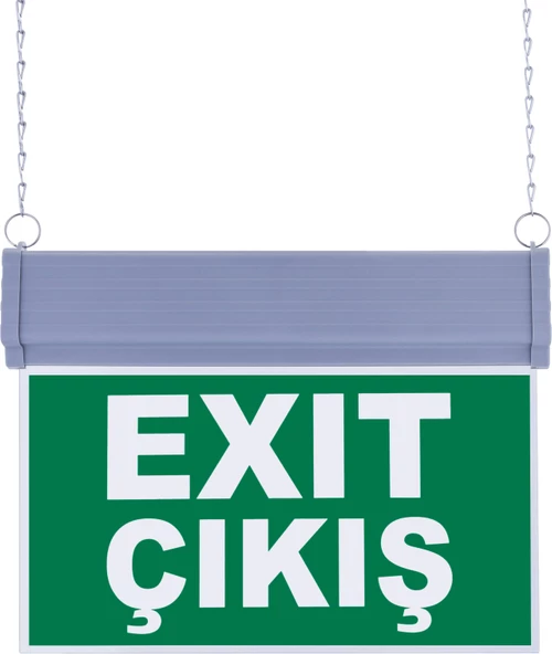 SG051-D2 Çift Yönlü Acil Yönlendirme Armatürü (Zincirli) Exit Çıkış