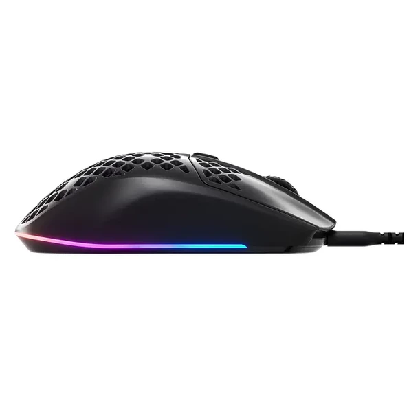 SteelSeries Aerox 3 (2022) Edition SSM62611 Onyx 8500 CPI 6 Tuş RGB Optik Kablolu Gaming (Oyuncu) Mouse - Siyah - 5