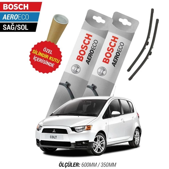 Mitsubishi Colt 2011  Silecek Takımı Bosch Aeroeco - Resim 3