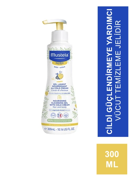 Mustela Nourishing Cleansing Gel With Cold Cream 300 ml Banyo Jeli