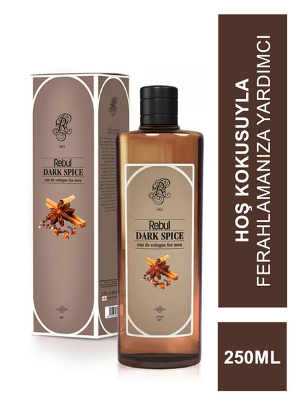 Rebul Dark Spice 250 ml Kolonya