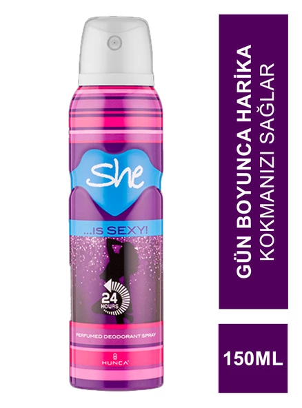 She İs Sexy For Women Deodorant Sprey 150 ml