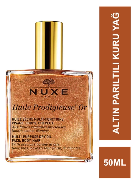 Nuxe Huile Prodigieuse Or Altın Parıltılı Kuru Yağ 50 ml