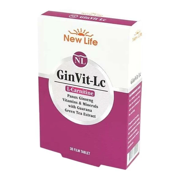 New Life GinVit-Lc 30 Tablet