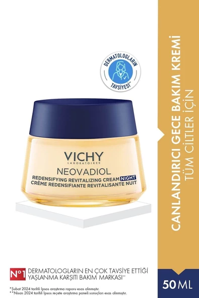 Vichy Neovadiol Peri-Menopause Gece Bakım Kremi 50 ml