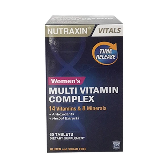 Nutraxin Womens Multi Vitamin Complex 60 Tablets