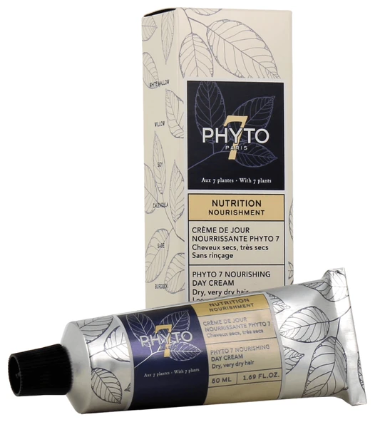 Phyto 7 Nutrition Day Cream - Kuru Saçlar - Günlük Nemlendirici Krem 50 ml