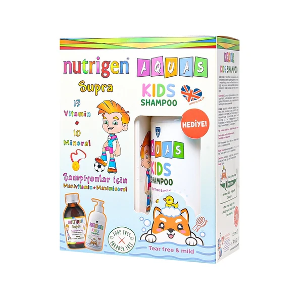 Nutrigen Supra 200 ml - Aquas Kids Şampuan Hediye -