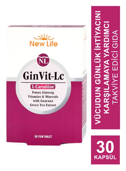 New Life GinVit-Lc 30 Tablet