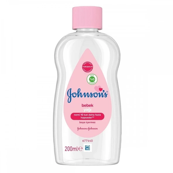 Johnsons Baby Nemlendirici Bebek Yağı Klasik200 ML