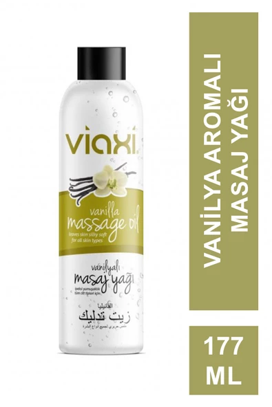 Viaxi Masaj Yağı Vanilya Aromalı 177 ml.