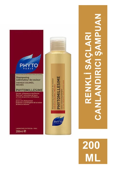 ​Phyto Phytomillesime Renk Canlandırıcı Bakım Şampuanı 200ml