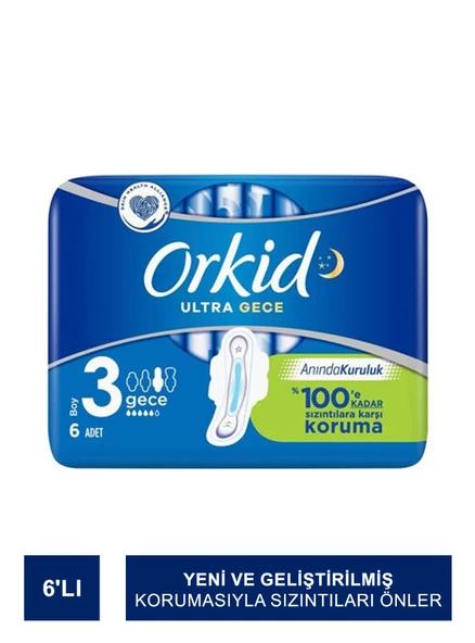 Orkid Ultra Gece 6'lı