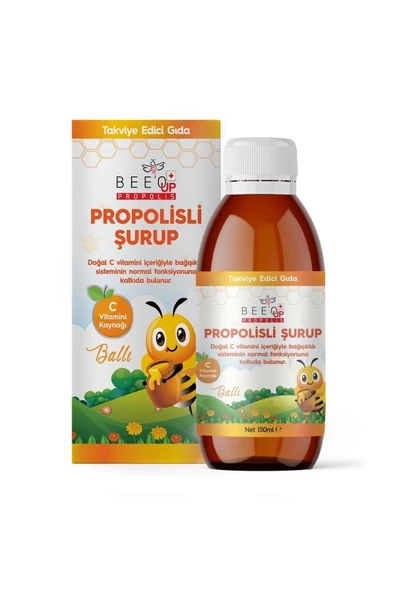 Beeo Up Propolis Ballı Çocuk Şurubu 160 ml