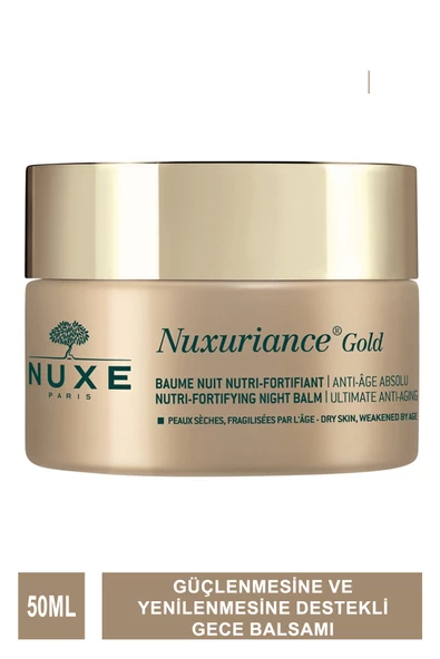 Nuxe Nuxuriance Gold Nutri Fortifying Night Balm Yaşlanma Karşıtı Gece Balsamı 50 ml