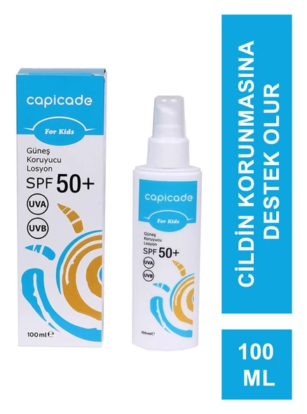 Capicade Güneş Koruyucu Losyon Kids SPF50+ 100 ml