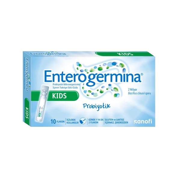 Enterogermina Kids 2-10 Yaş Probiyotik - 5 ml x 10 Flakon -