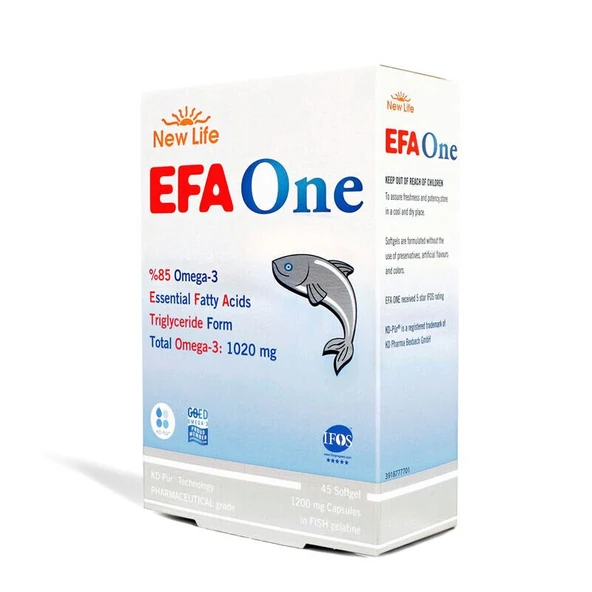 New Life EFA One 1200 mg 45 Kapsül