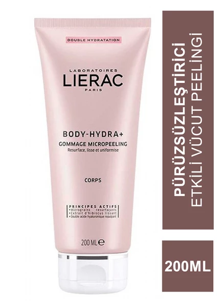 Lierac Body Hydra+ Pürüzsüzleştirici Etkili Vücut Peelingi 200 ml